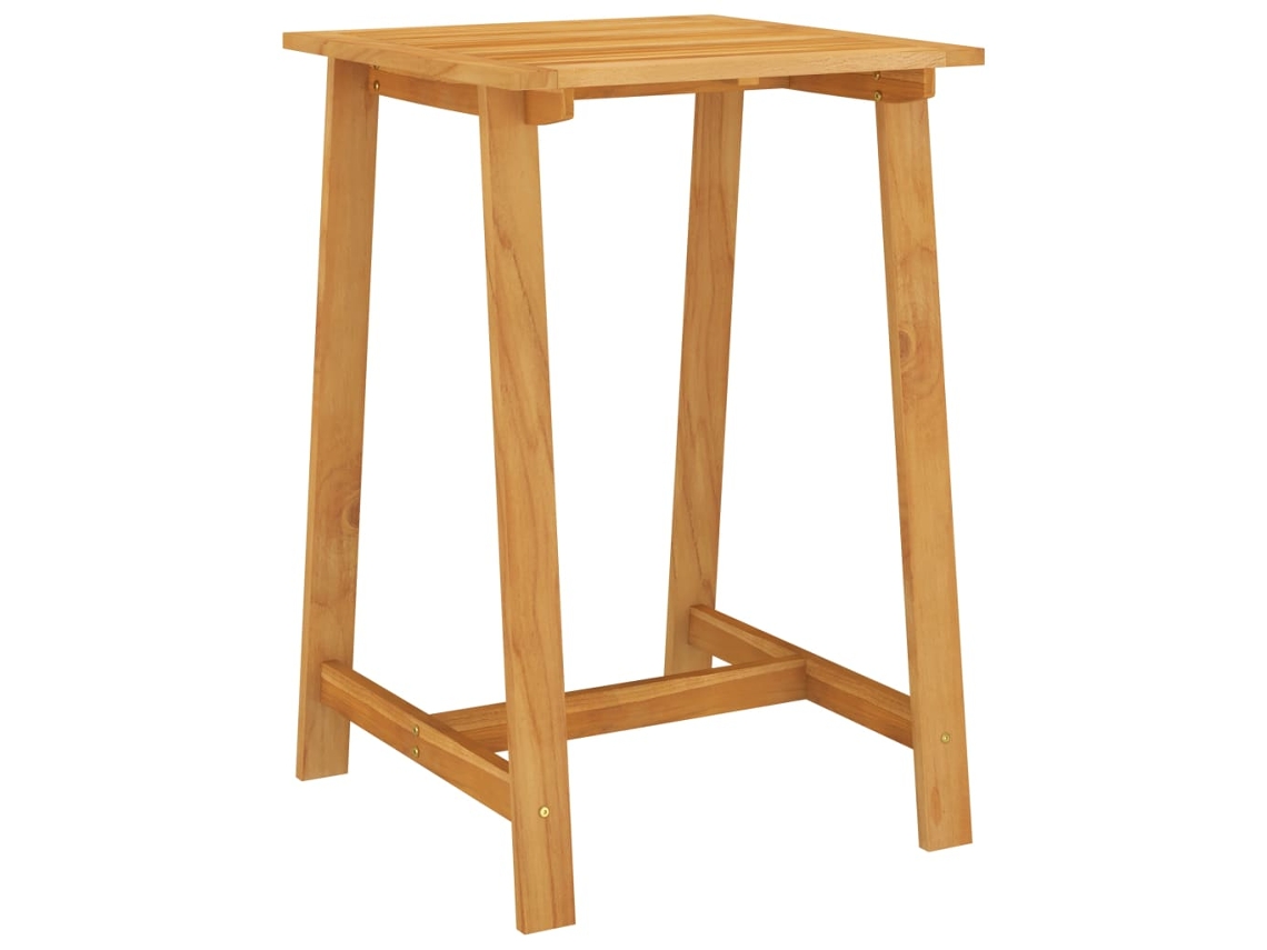 Garden Bar Table, Garden Bar Tables Vidaxl Marrom Madeira De Acácia (70 X 70 X 104 Cm)