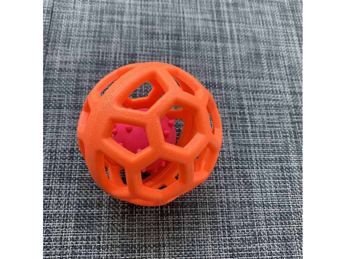 Brinquedo Interativo Para Cães, Bola Inteligente Que Salta E Quica Dentro De Uma Resistente Capa De Borracha, Bola Vibratória Com Movimento Autom