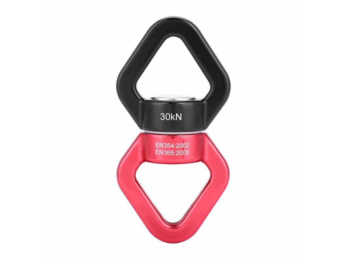 Conector Rotativo de Segurança 30kn Vermelho e Preto