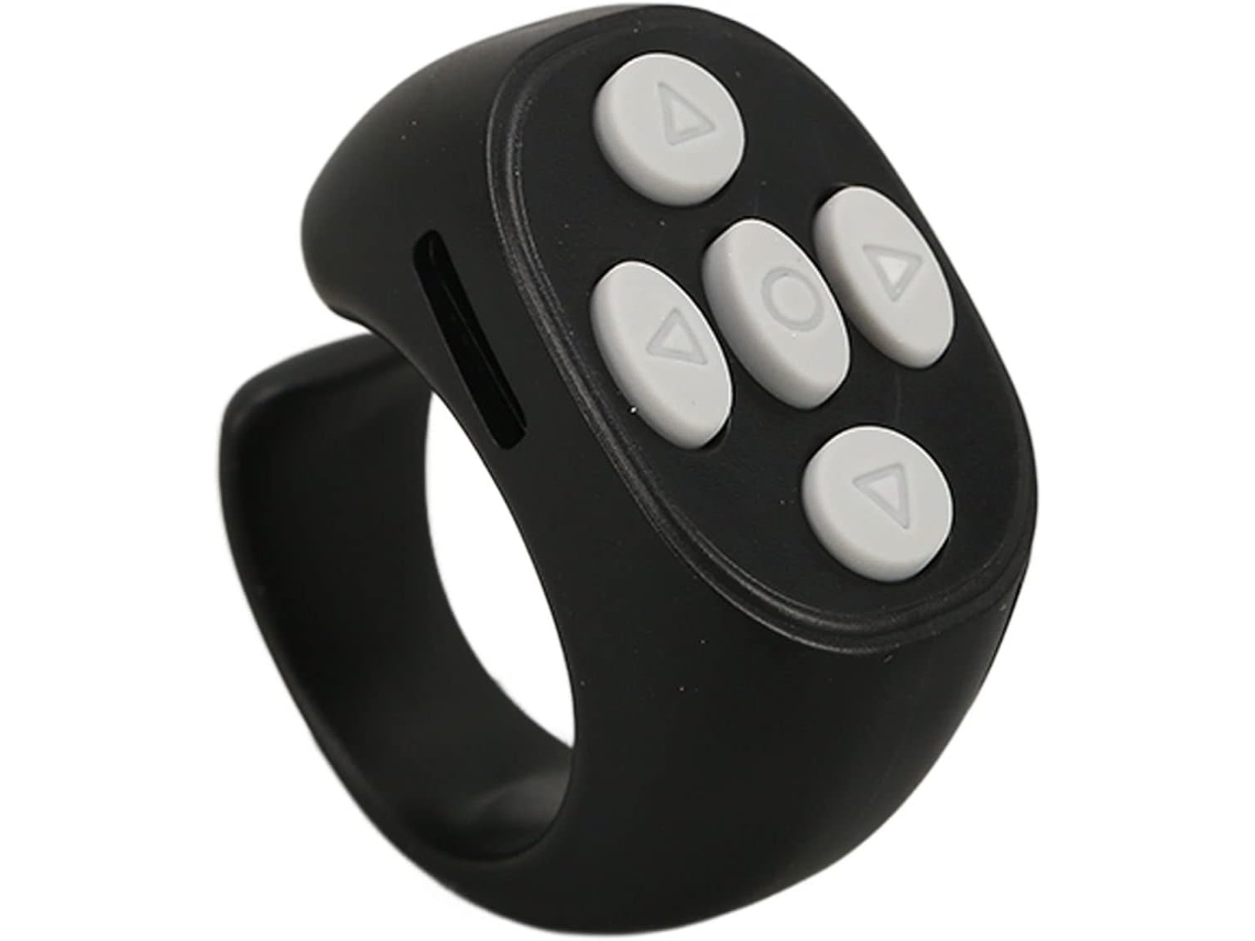 Comando Bluetooth Inteligente Para Virar Páginas De Vídeos, Material Abs