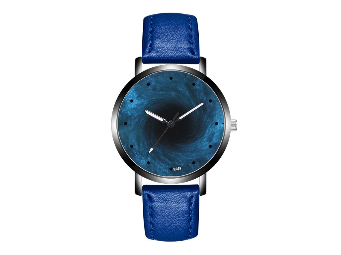 Reloj De Cuarzo Para Hombre Com Pulseira De Pu, Estilo Simples E Elegante, Business (azul Real)