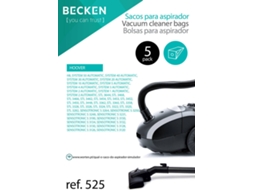 Sacos de Aspirador BECKEN REFª525 (5 unidades)