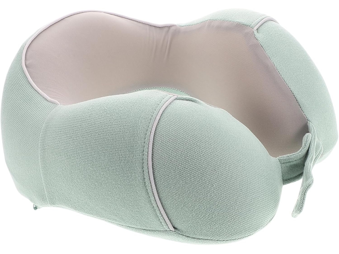 Travesseiro de Espuma Viscoelástica para Apoio do Pescoço, Ideal Viagens, Perfeito Dormir e Relaxar CHABERLU