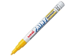 Marcador Permanente UNI-BALL Paint Px-21L Amarelo 12 Unidades
