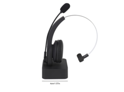 Aetheria fone de Ouvido Bluetooth Oy631 com Microfone Rotativo Leve e Recarregável, Headset Unilateral para Celular Pc Tablet