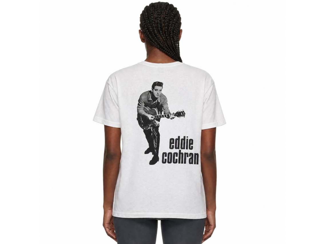 Eddie Cochran Guitar Bend T-shirt Unisex Adults Size:xl