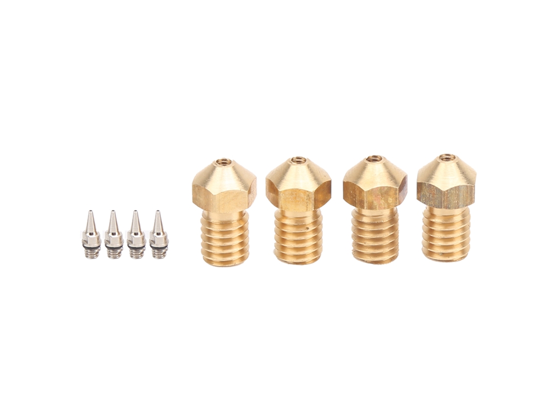 Conjunto Adaptador De Aerógrafo Boquilla M6 V5 V6 Pontas Desmontáveis 0.2/0.3/0.4/0.5mm Compatível Com Mk8