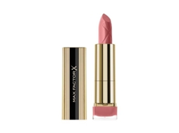 Batom - Max Factor - Colour Elixir - Tom Amêndoa Torrada 010 - Hidratação 24h - Vitamina E