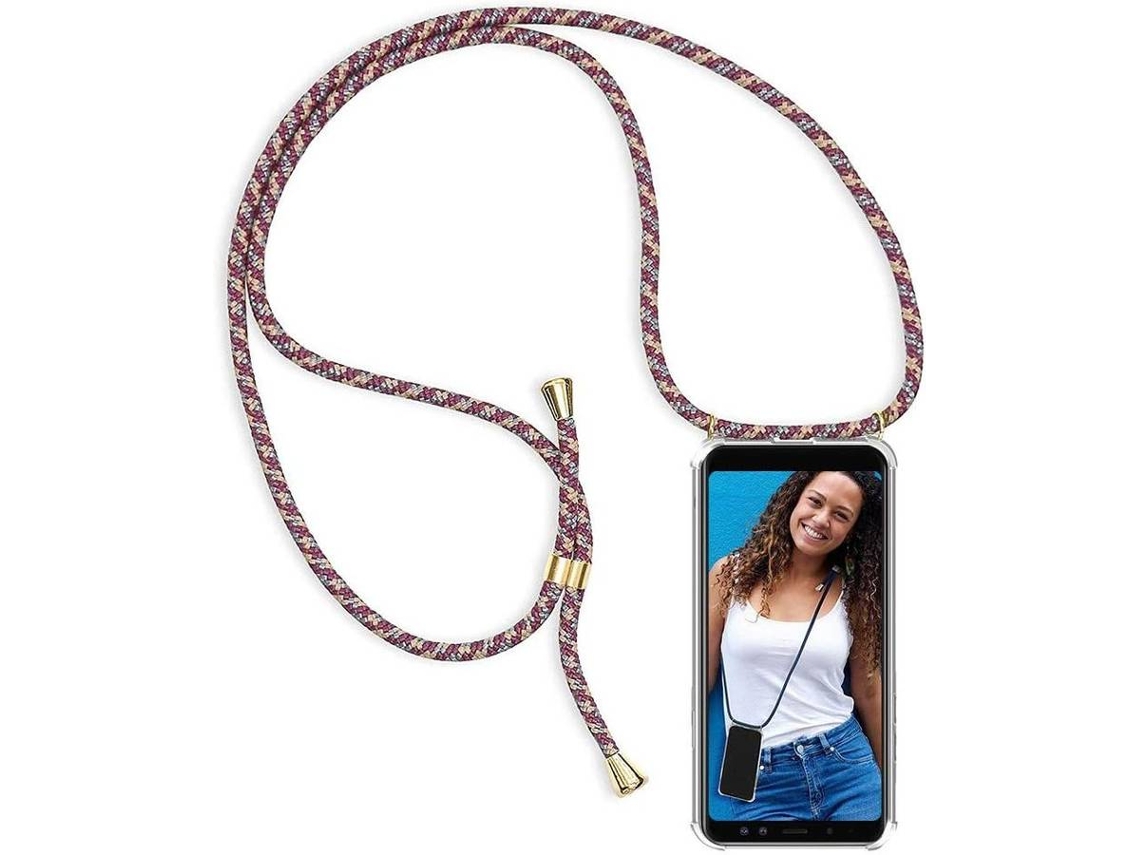 Capa Xiaomi Redmi Note 8T HONGWE. Com cordão Cinzento