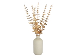 Conjunto de 6 Ramos Eucalipto Artificial 38cm Tom Dourado LAXISCREED