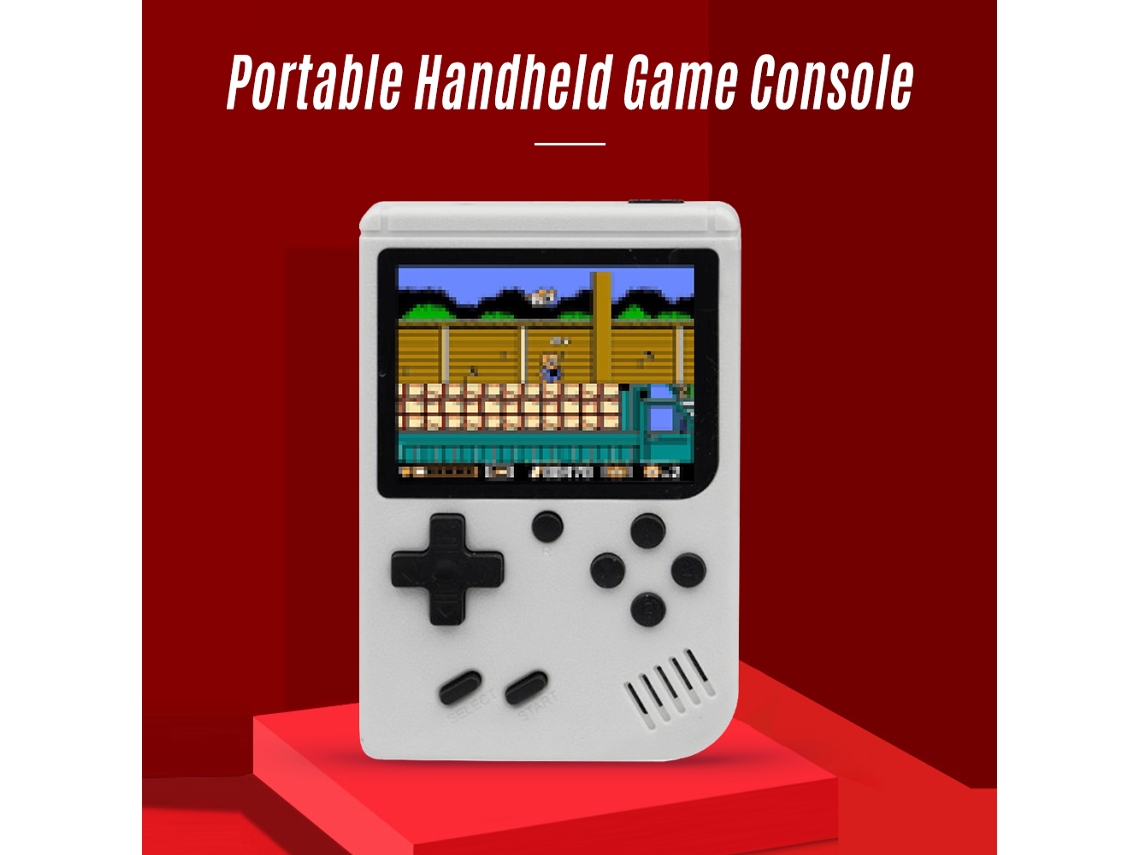 Console De Jogos Portátil De Mão Com Tela De 3 Polegadas E 800 Jogos Clássicos Integrados Controle