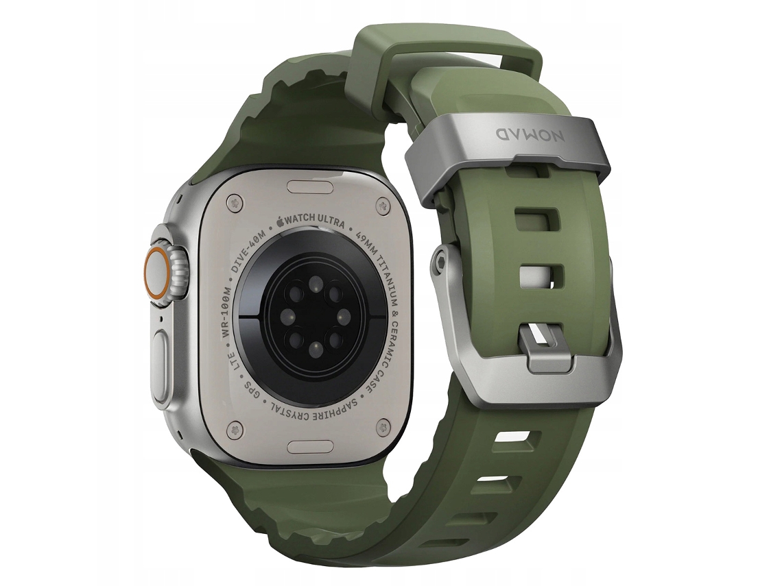Pulseira Desportiva À Prova de Água de 49 Mm para Apple Watch, Modelo Rocky Point NOMAD