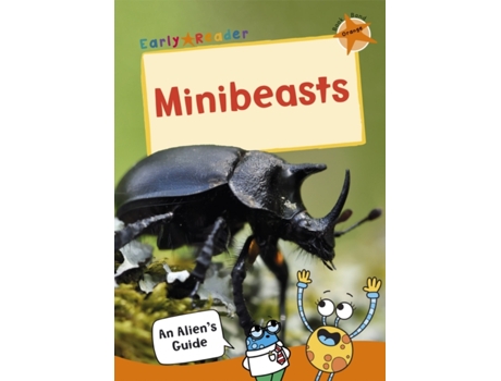 Livro minibeasts de illustrated by jake mcdonald created by maverick publishing (inglês)