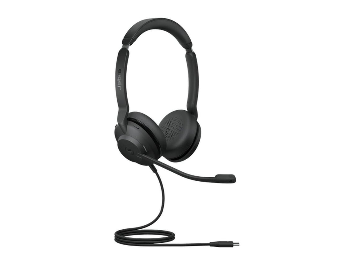 Jabra Evolve2 30 Ms Stereo Auscultadores Fita de Cabeça Usb Type-C Preto
