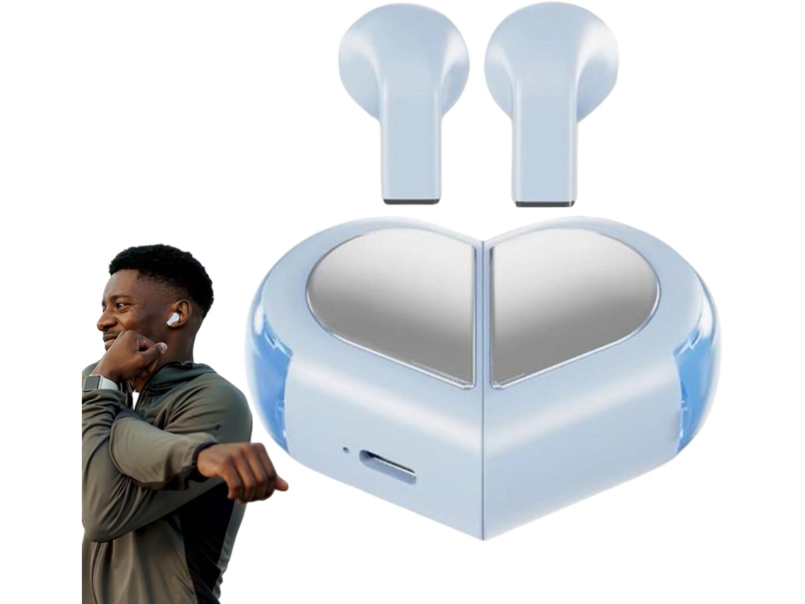 Auricolari Wireless, Multiuso A Forma Di Cuore, Resistenti Al Sudore, Eleganti Auricolari Per Uomini E Donne, Riunioni