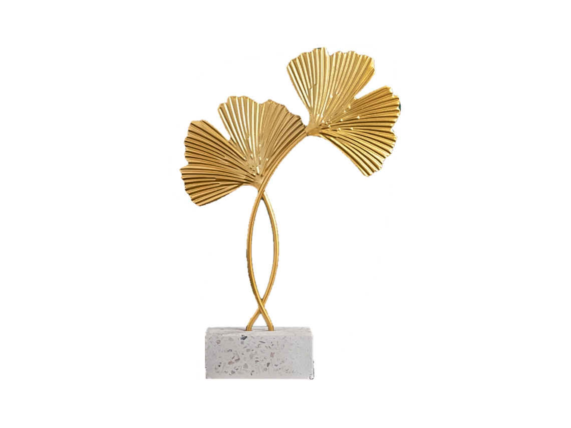 Decoração De Mesa De Ferro Com Folha De Ouro Da Laxiscreed Para Um Ambiente Sofisticado