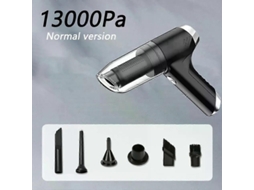 Aspirador De Pó Automotivo Sem Fio 120000pa, Robô De Limpeza Portátil, Mini Soprador Doméstico Para Uso Externo, Coletor De Pó, L Aquaforge