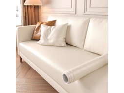 Remendo de Reparo de Couro Faça Você Mesmo Reparo de Couro em Sofás, Mesas, Camas e Cadeiras MDUG (branco 50x50cm)