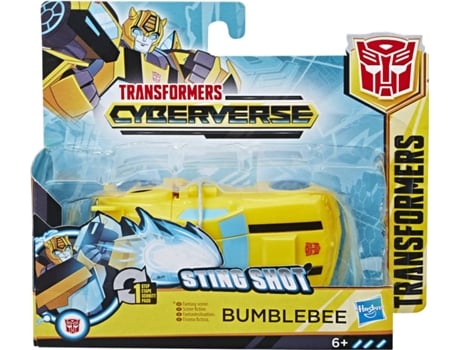 Figura de Ação TRANSFORMERS Bumblebee Sting Shot Cyberverse Adventures (Idade Mínima: 6 anos)