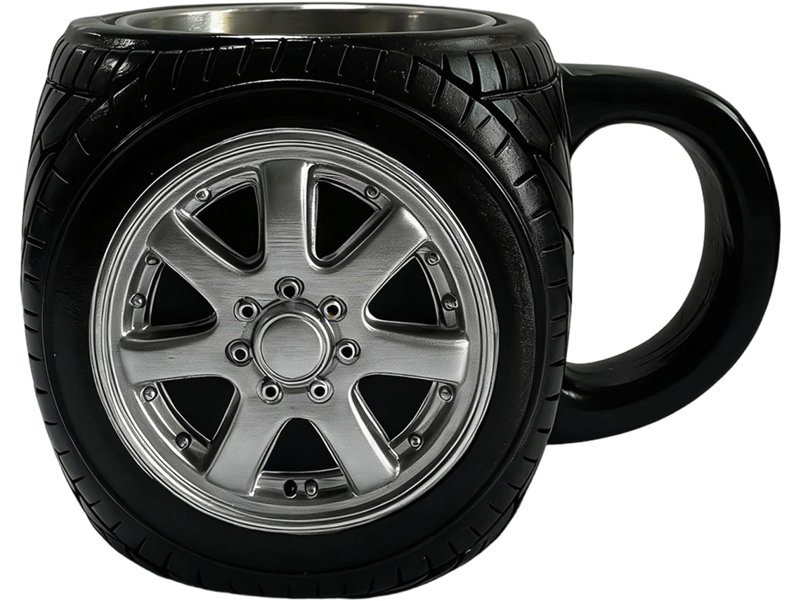 Canecas Divertidas, Decoração De Mesa Em Formato De Pneu 3d - Caneca De Café