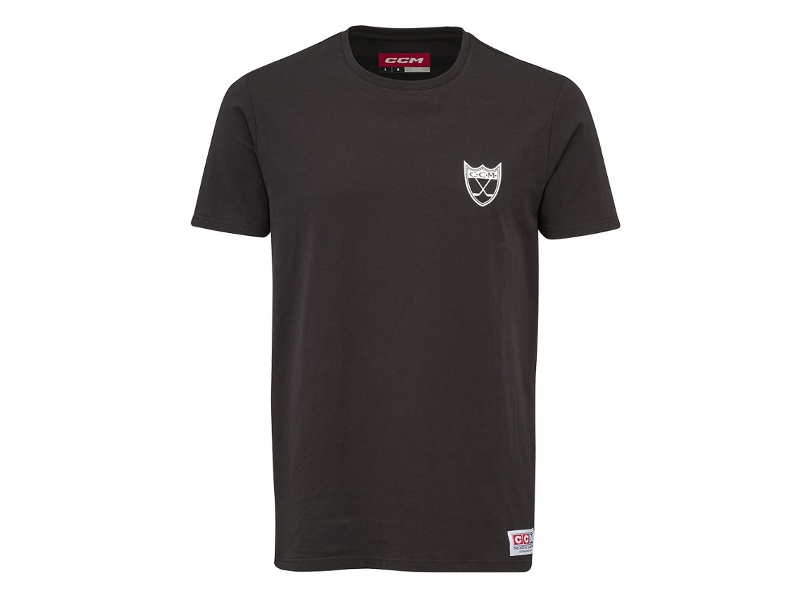 Ccm Monochrome Ss T-shirt E Jr T-shirt (preto, Jr L)
