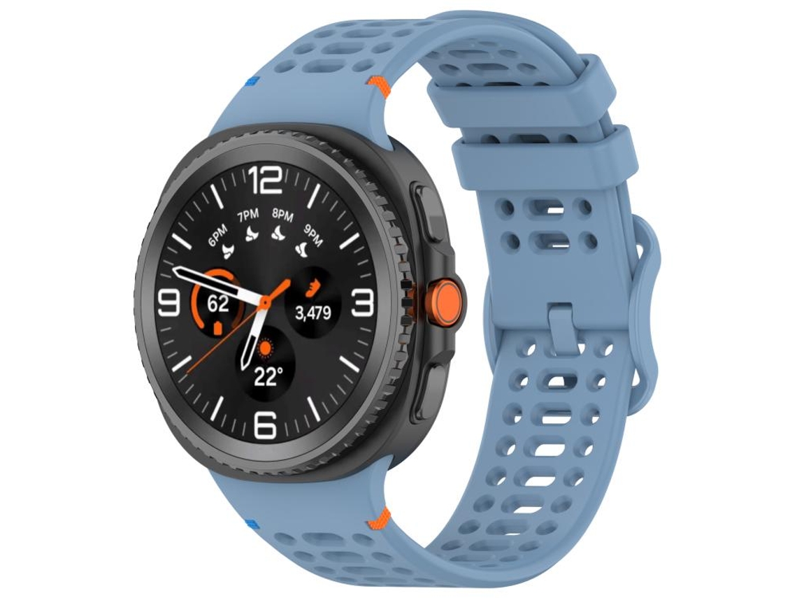 Pulseira Para Samsung Galaxy Watch 8 / 8 Classic - Silicone Com Fivela De Escada