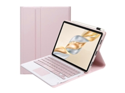 Ah28-a Capa De Couro Ultrafina E Destacável Para Tablet Com Teclado Bluetooth E Touchpad.