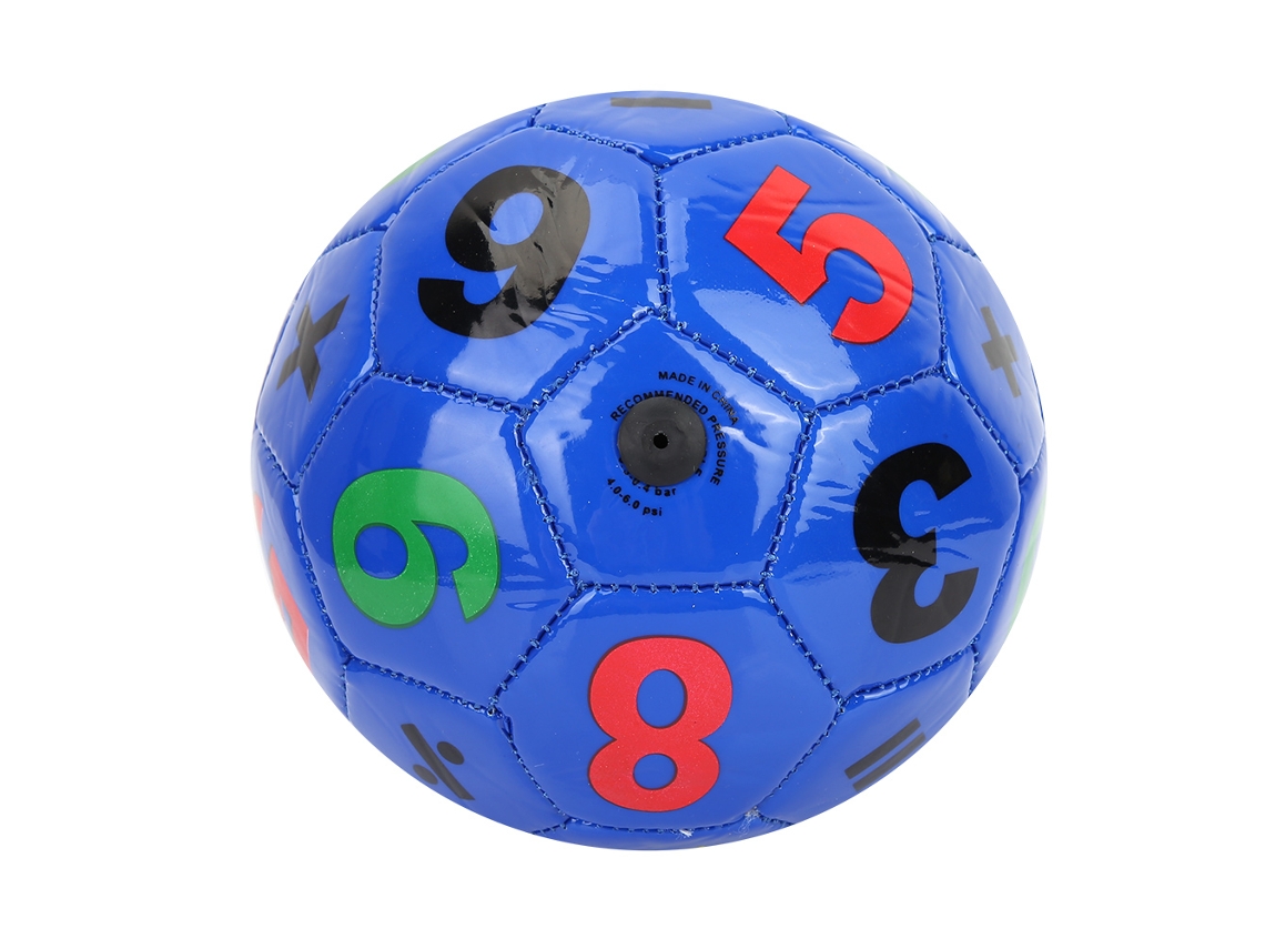 Pelota de Futebol Infantil para Exterior, Tamanho 2, Número Morado