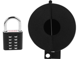 Tehaux Capa De Segurança Para Maçaneta Porta Dispositivo Elegante E Discreto Impedir Instalação Não Autorizada