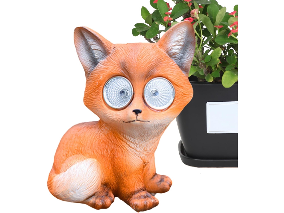 Luzes de Jardim, Animais Movidos a Energia Solar, Estátuas de Figuras, Animais Iluminados, Decoração de Gramado para CHABERLU
