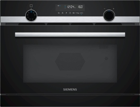 Forno a Vapor e Micro-ondas SIEMENS CP565AGS0 (36 L - 59.4 cm - Catalítico - Preto)