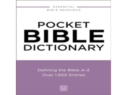 Livro Pocket Bible Dictionary Defining the Bible A-Z---Over 1500 Entries de Zondervan (Inglês)