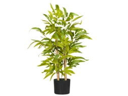 Bambu Artificial 60cm tronco com Ramos,líquen e Folhas Realistas vaso Incluído BTFORUS