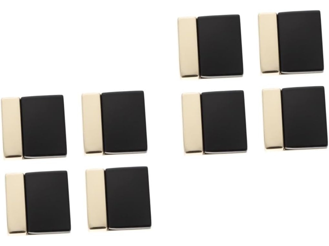Conjunto De 8 Puxadores De Zinco Para Gavetas, Ideais Para Armários Modernos E Delicados.