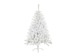 Árvore de Natal Tinsel Leaf (210Cm 668Tips - Branco Brilhante)