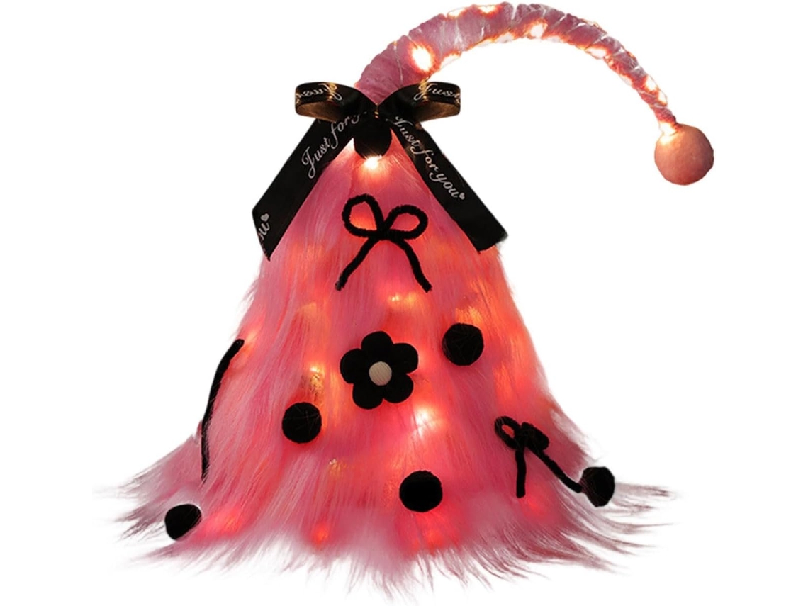 Árvore De Natal Elegante, Criativa, De Pelúcia E Inclinada, Para Toda A Família, Festiva, Divertida
