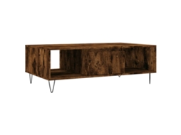Mesa de Centro Carvalho Fumado MAISON EXCLUSIVE Derivados de Madeira 104x60x35 cm