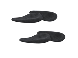 2 Pares De Protetores De Sapato Da Moda Allinless