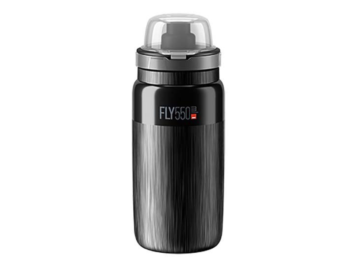 Garrafa de Agua Fly Mtb Tex 550Ml Prateadoelite