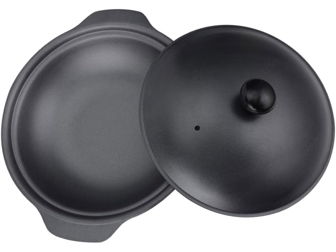 Panela de Ferro Fundido Inoomp de 16 Cm com Tampa, para Cozinhar Arroz e Outros Pratos em Casa para Uso Doméstico e CHABERLU