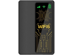 Modem Wi-fi Portátil 4g, Roteador 6 De 300 Mbps, Hotspot Sim 5g,