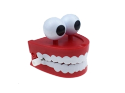 Brinquedo Mecânico Criativo Com Formato De Olhos Grandes, Dentaduras Pulando, Brinquedo Mecânico Para Decoração De Halloween Ly Ebike