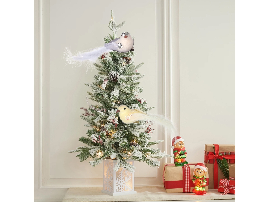 Laxiscreed Capa De Cadeira Natalícia Com Enfeites Festivos Para Decoração De Jantar Festivo