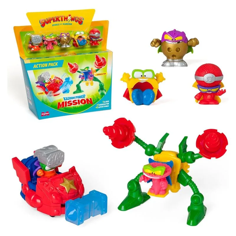 SuperThings Kazoom Power Mission Pack 4-4 Celeste 41130 MAGIC BOX