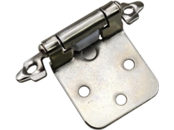 Conjunto De 10 Dobradiças Mola Com Fechamento Automático Prateadas