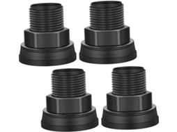 Conectores De Tanque Água Com Rosca Dupla Para Mangueiras Jardim,