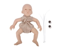 Ats kit de Boneco Reborn Sem Pintura Peças de Vinil Moldado Inacabado Diy 18 Polegadas