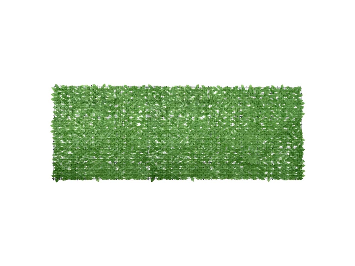 Vidaxl Tela De Varanda Com Folhas Verdes 400x150 Cm