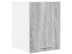 Armário Suspenso Cinza Sonoma e Branco MAISON EXCLUSIVE 30x31x40 cm