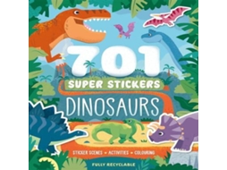 Livro 701 Super Stickers Dinosaurs de Igloo Books Ltd (Inglês)